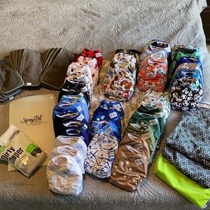 Cloth diaper complete setup